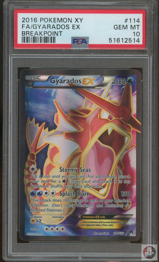 Gyarados EX 114/122 Breakpoint Pokemon PSA 10