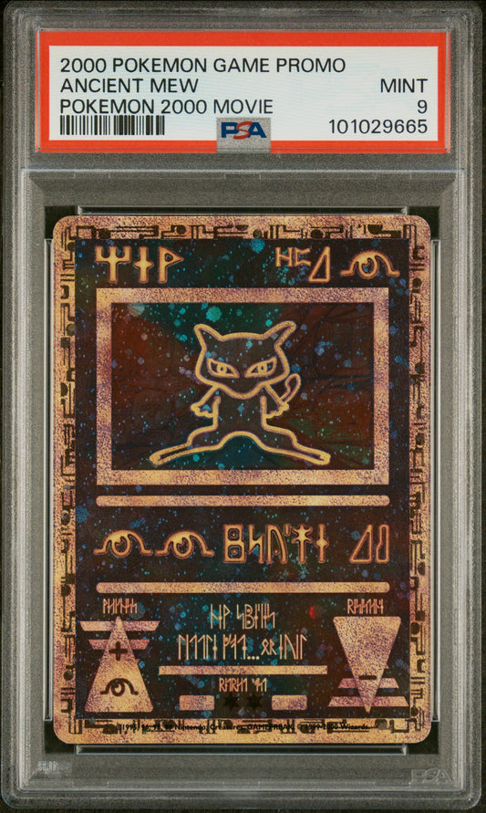 2000 Pokemon Game Movie # Ancient Mew PSA 9