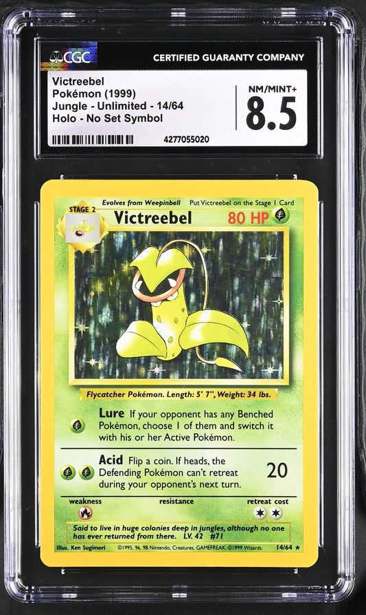 1999 Jungle #14/64 Victreebel CGC 8.5