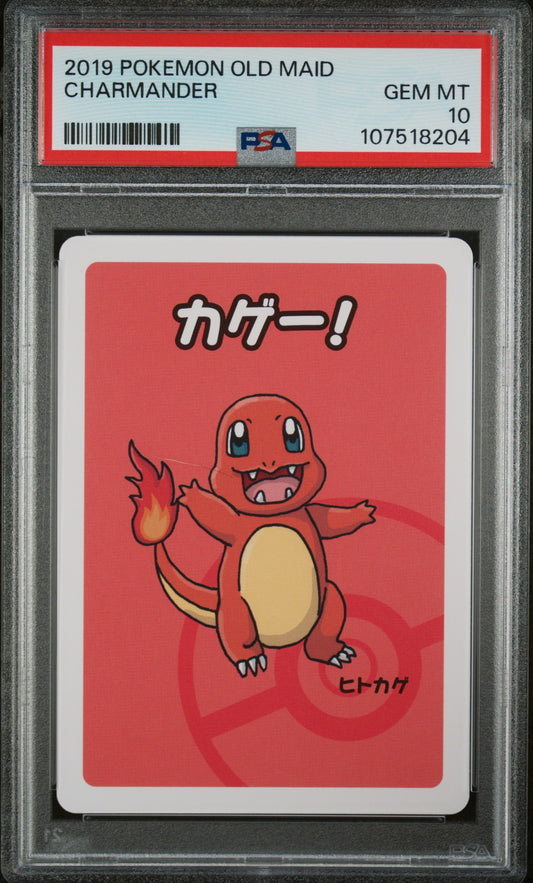 2019 Pokemon Old Maid Charmander PSA 10
